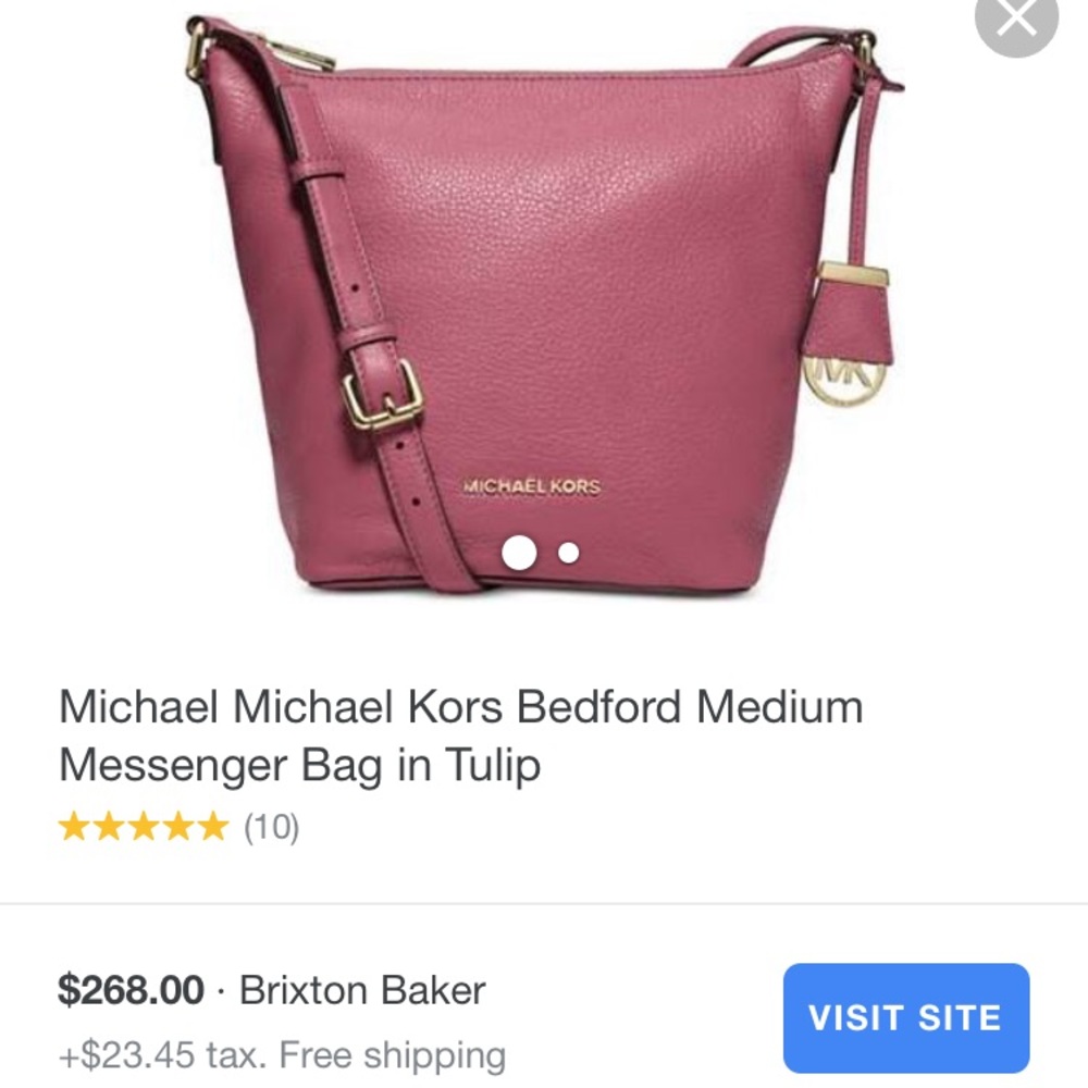 Michael Kors AUTHENTICATE handbag TULIP COLOR
